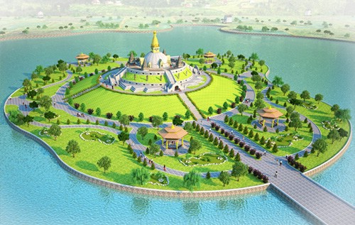 Lạc Hồng bàn giao Đại Bảo tháp Tây Thiên cho Chùa Thiên Ân