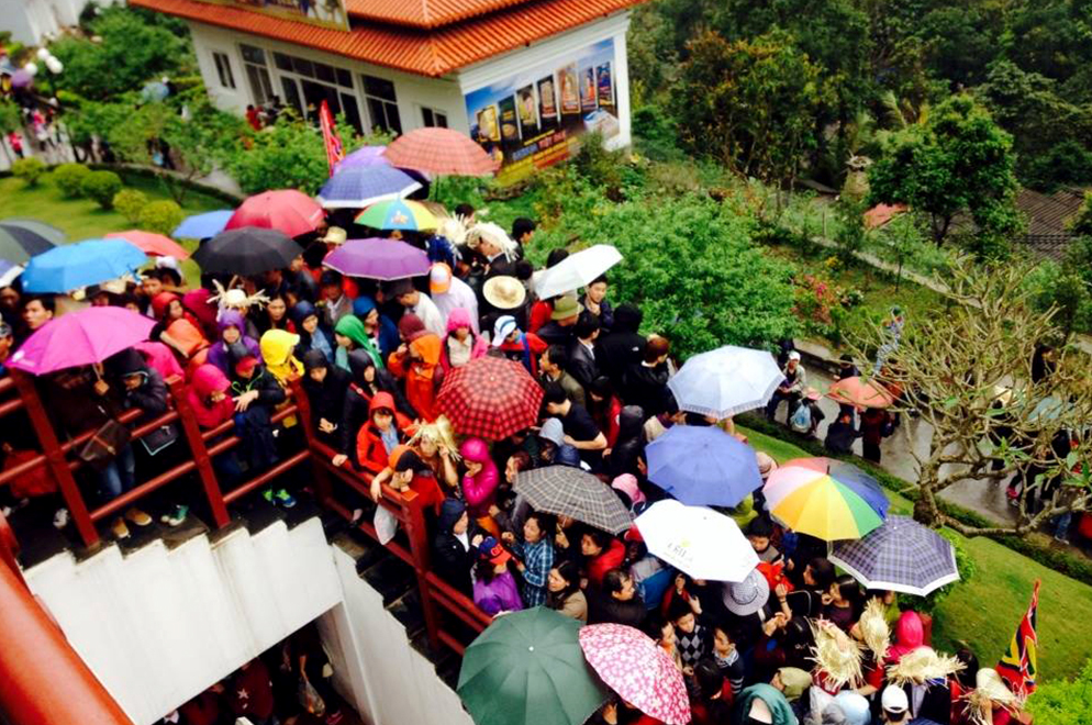 Tây Thiên điểm đến được yêu thích của du khách trẩy hội đầu Xuân