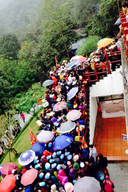 Tây Thiên điểm đến được yêu thích của du khách trẩy hội đầu Xuân